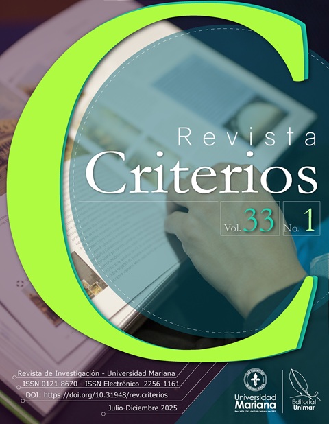					Ver Vol. 33 Núm. 1 (2026): Revista Criterios
				