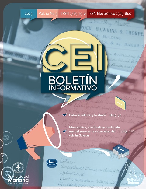 Ver Vol. 10 Núm. 3 (2023): Boletín Informativo CEI