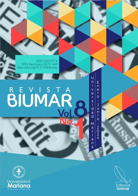 Ver Vol. 8 Núm. 1 (2024): Revista Biumar