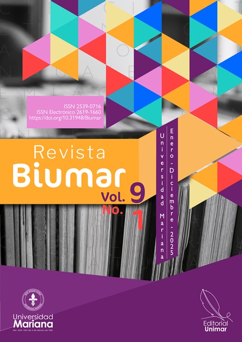 					Ver Vol. 9 Núm. 1 (2025): Revista Biumar
				
